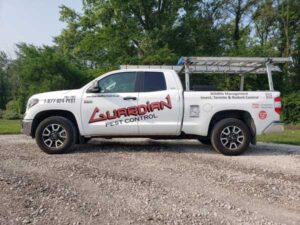 Pick-up Truck Parked Outdoors — Chicago, IL — Guardian Pest Control